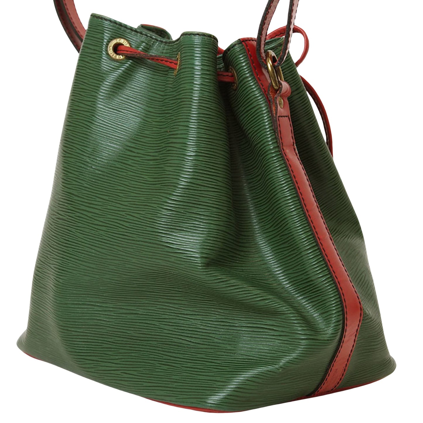 Louis Vuitton Green Leather Petit Noé