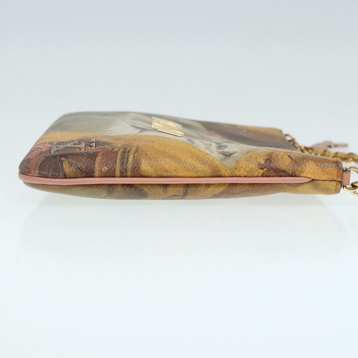 Louis Vuitton Brown Leather Pochette Plat