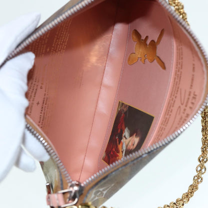 Louis Vuitton Brown Leather Pochette Plat