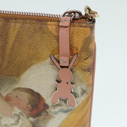 Louis Vuitton Brown Leather Pochette Plat