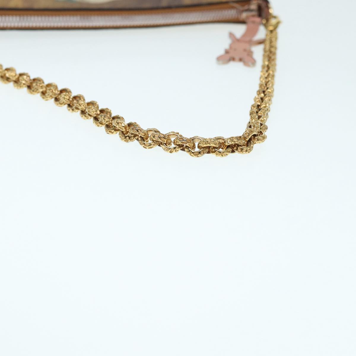 Louis Vuitton Brown Leather Pochette Plat