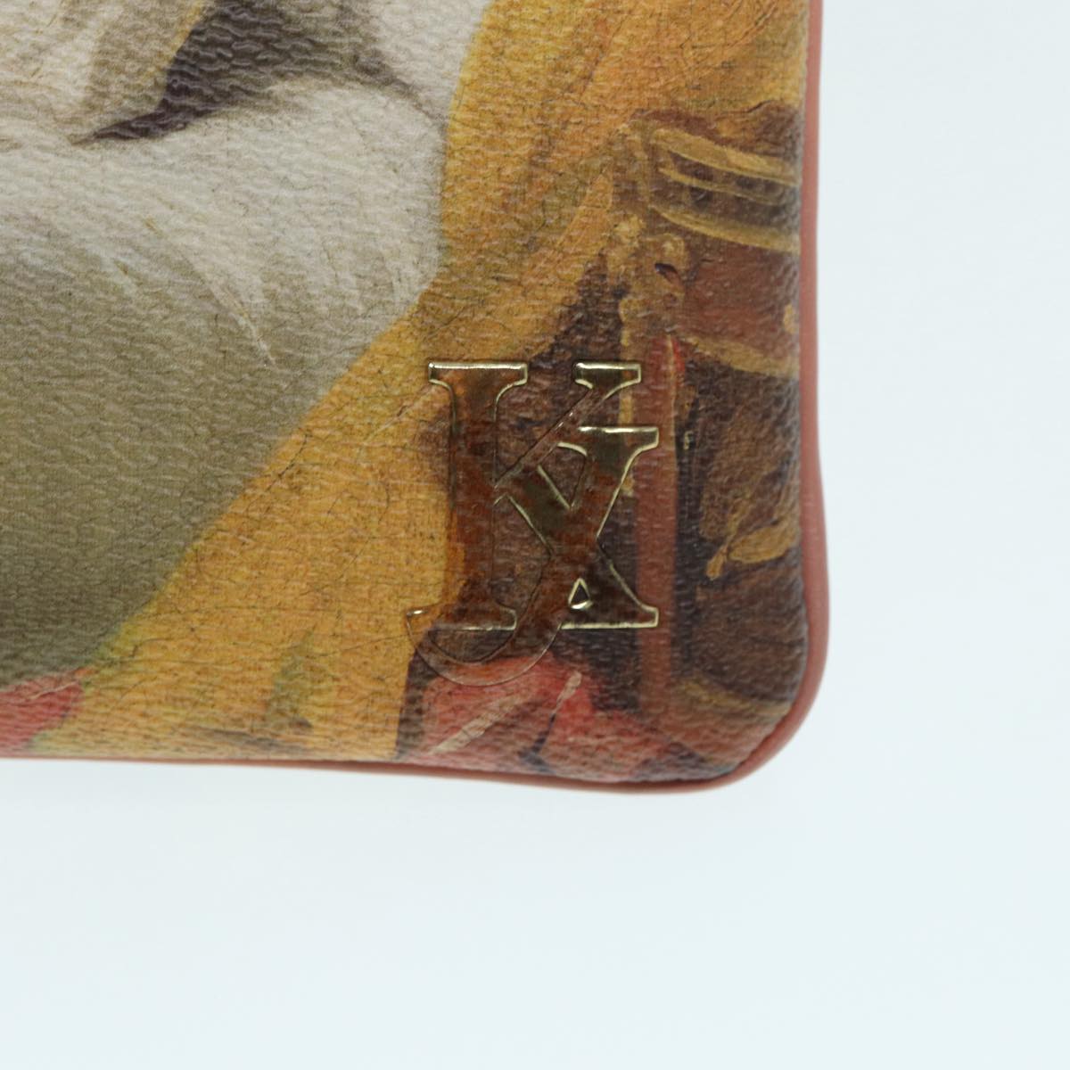 Louis Vuitton Brown Leather Pochette Plat