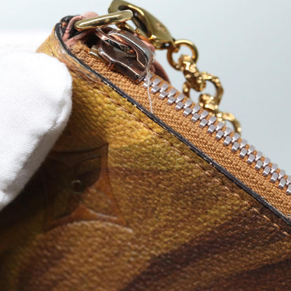 Louis Vuitton Brown Leather Pochette Plat