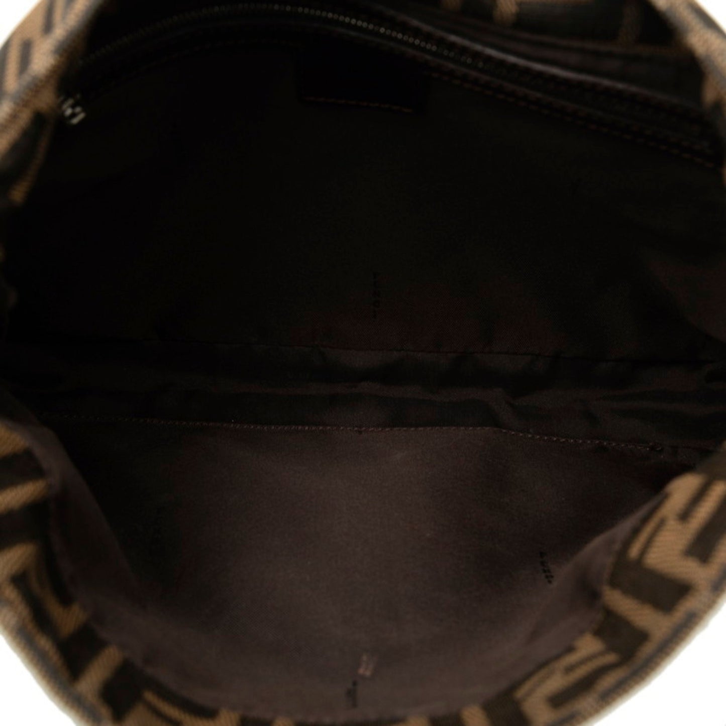 Fendi Brown Canvas Zucca