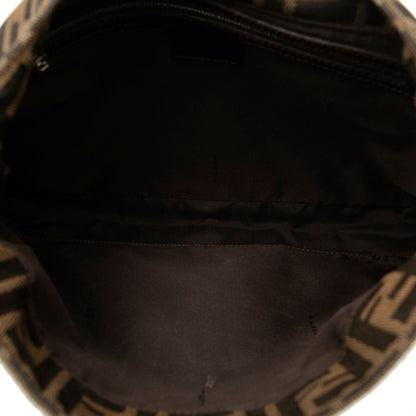 Fendi Brown Canvas Zucca
