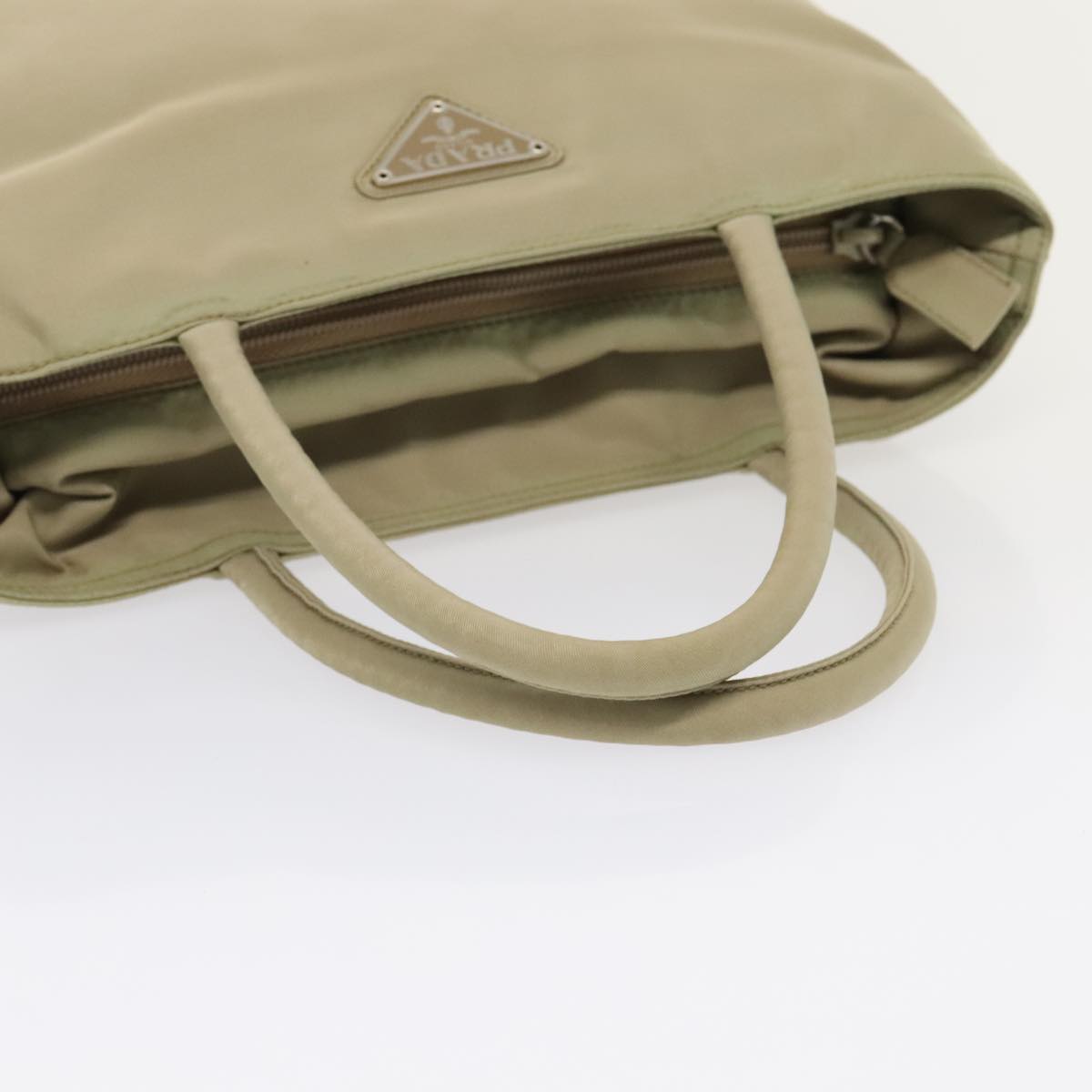 Prada Brown Synthetic Tessuto