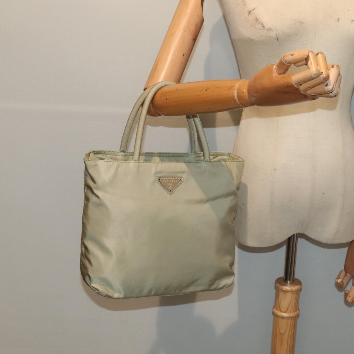 Prada Brown Synthetic Tessuto