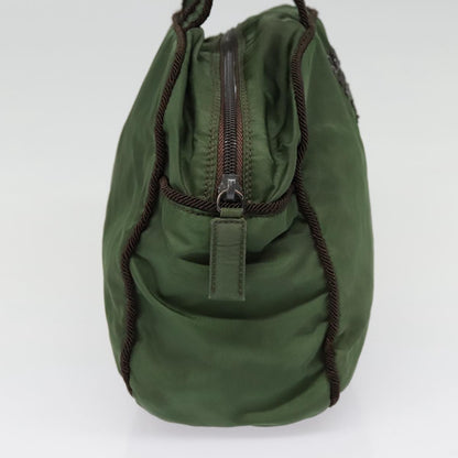 Prada Brown Synthetic Handbag
