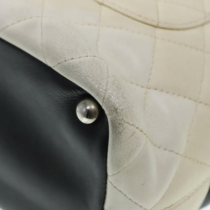 Chanel Brown Leather Cambon Line