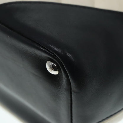 Chanel Brown Leather Cambon Line