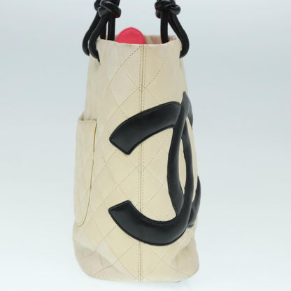 Chanel Brown Leather Cambon Line