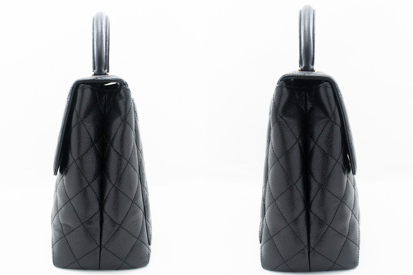 Chanel Black Leather Kelly