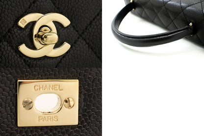 Chanel Black Leather Kelly