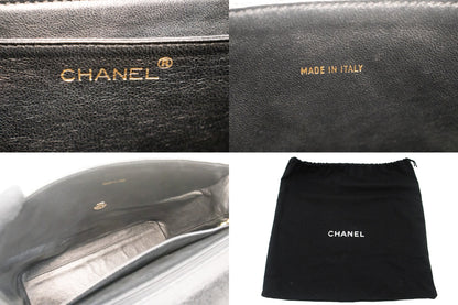 Chanel Black Leather Kelly