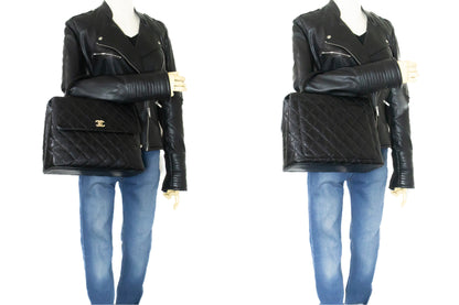 Chanel Black Leather Kelly