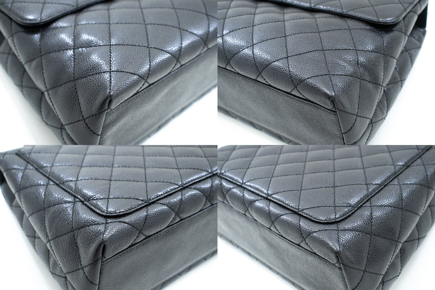 Chanel Black Leather Kelly