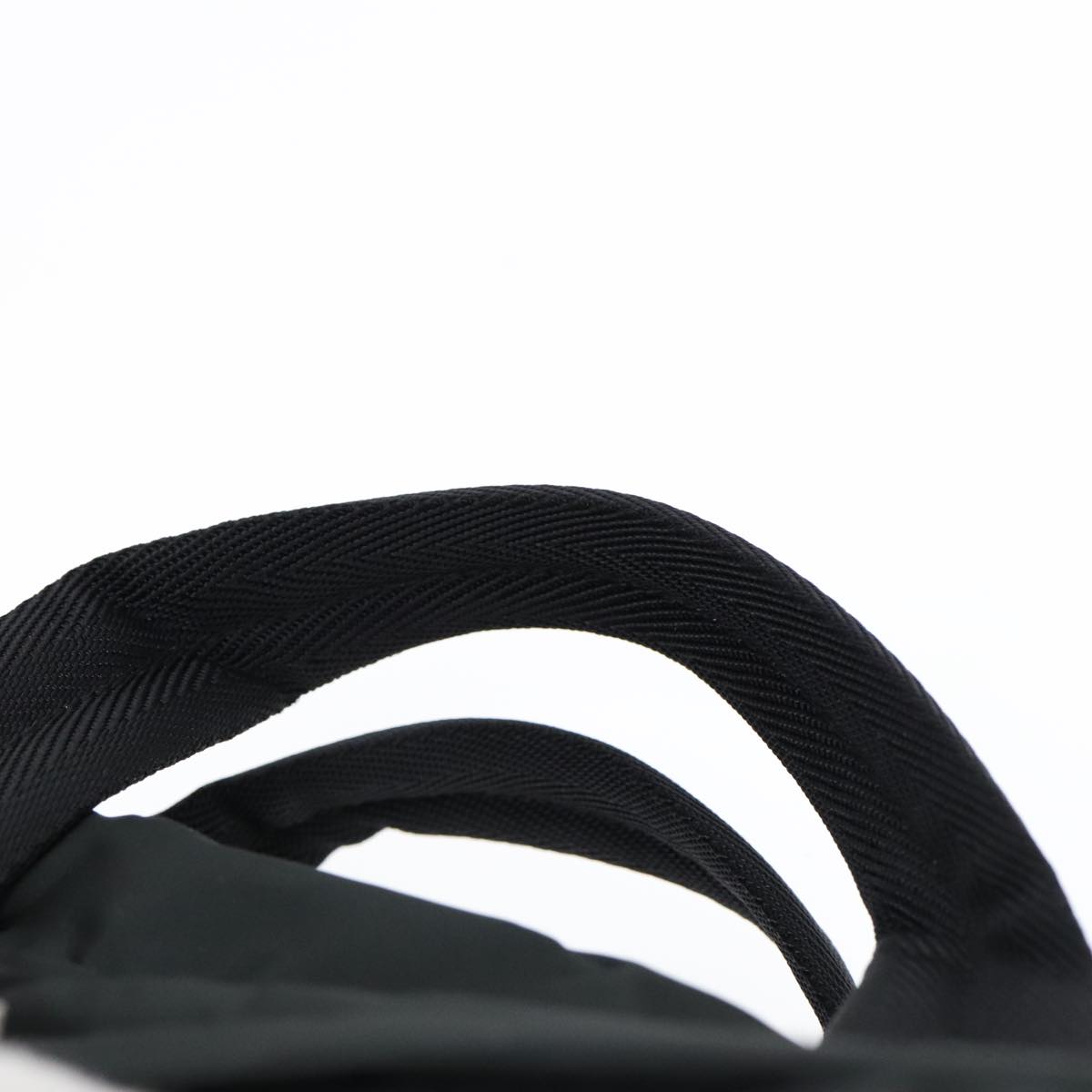 Prada Black Canvas Sports