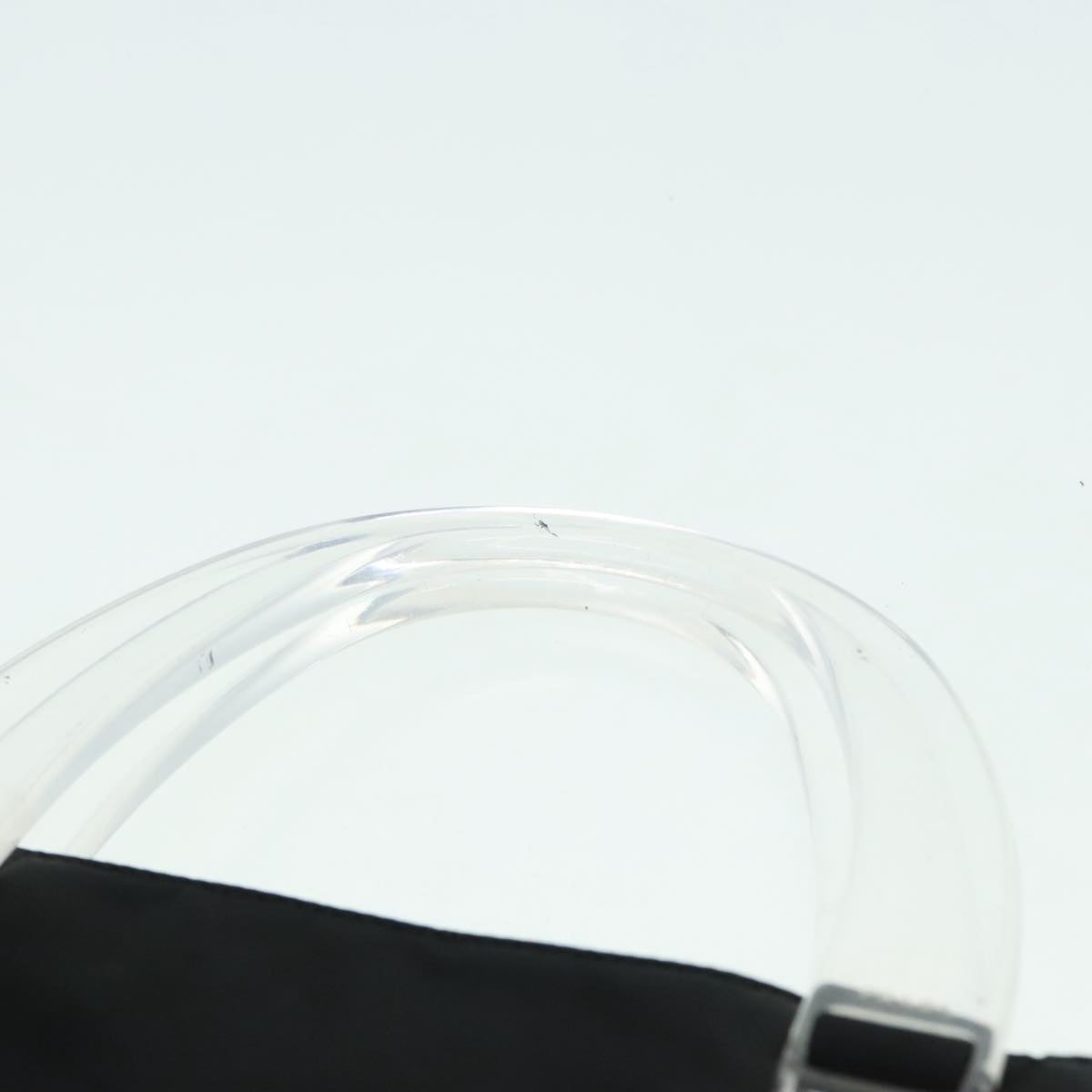Prada Black Synthetic Triangle Logo