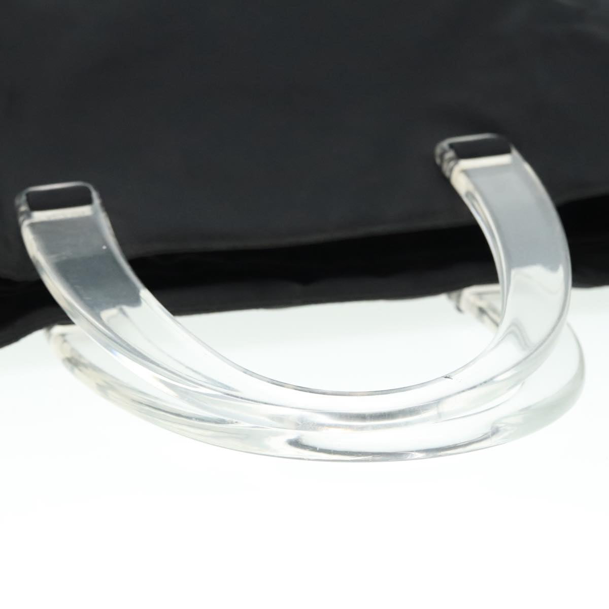 Prada Black Synthetic Triangle Logo