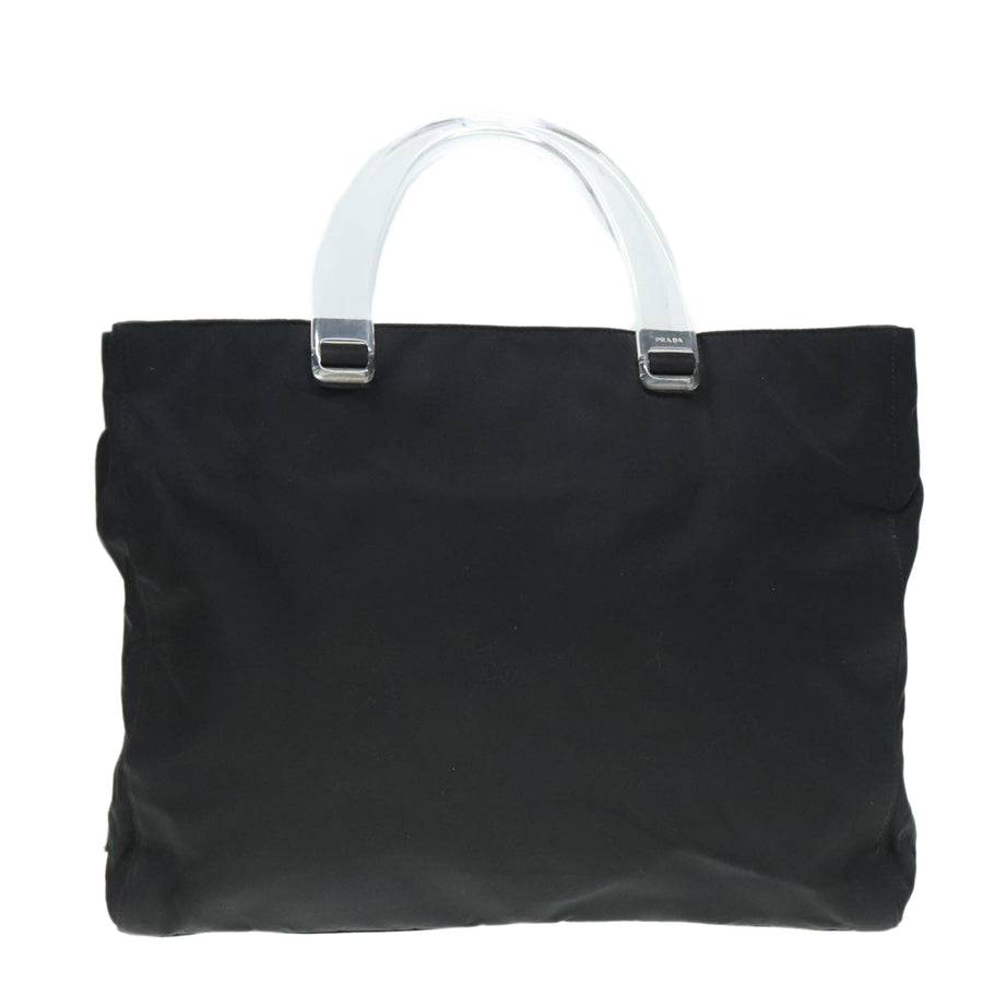 Prada Black Synthetic Triangle Logo
