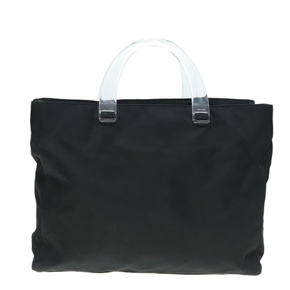 Prada Black Synthetic Triangle Logo