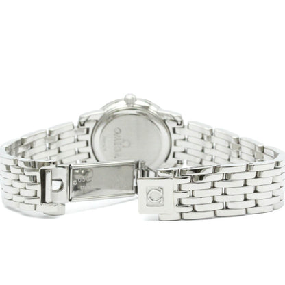 Omega White Steel De Ville