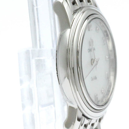 Omega White Steel De Ville