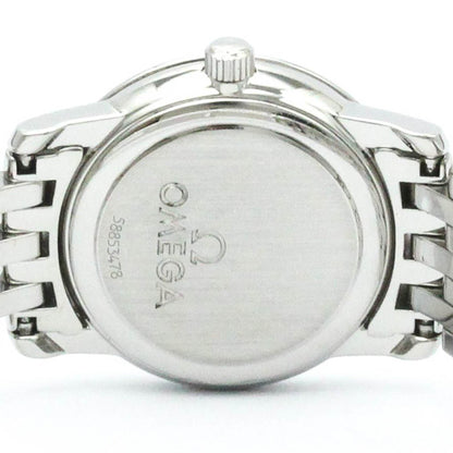 Omega White Steel De Ville