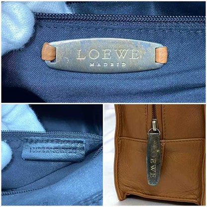 Loewe Brown Leather Handbag