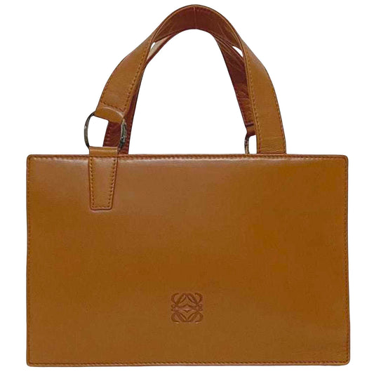 Loewe Brown Leather Handbag