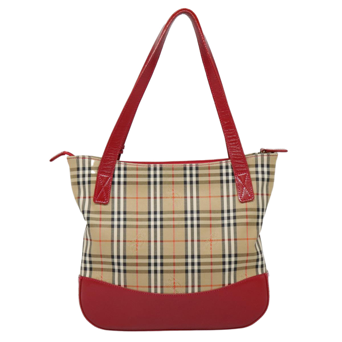 Burberry Brown Canvas Tote Bag