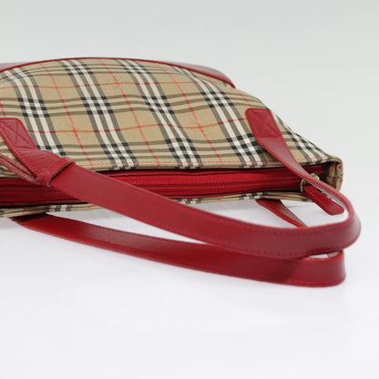 Burberry Brown Canvas Tote Bag
