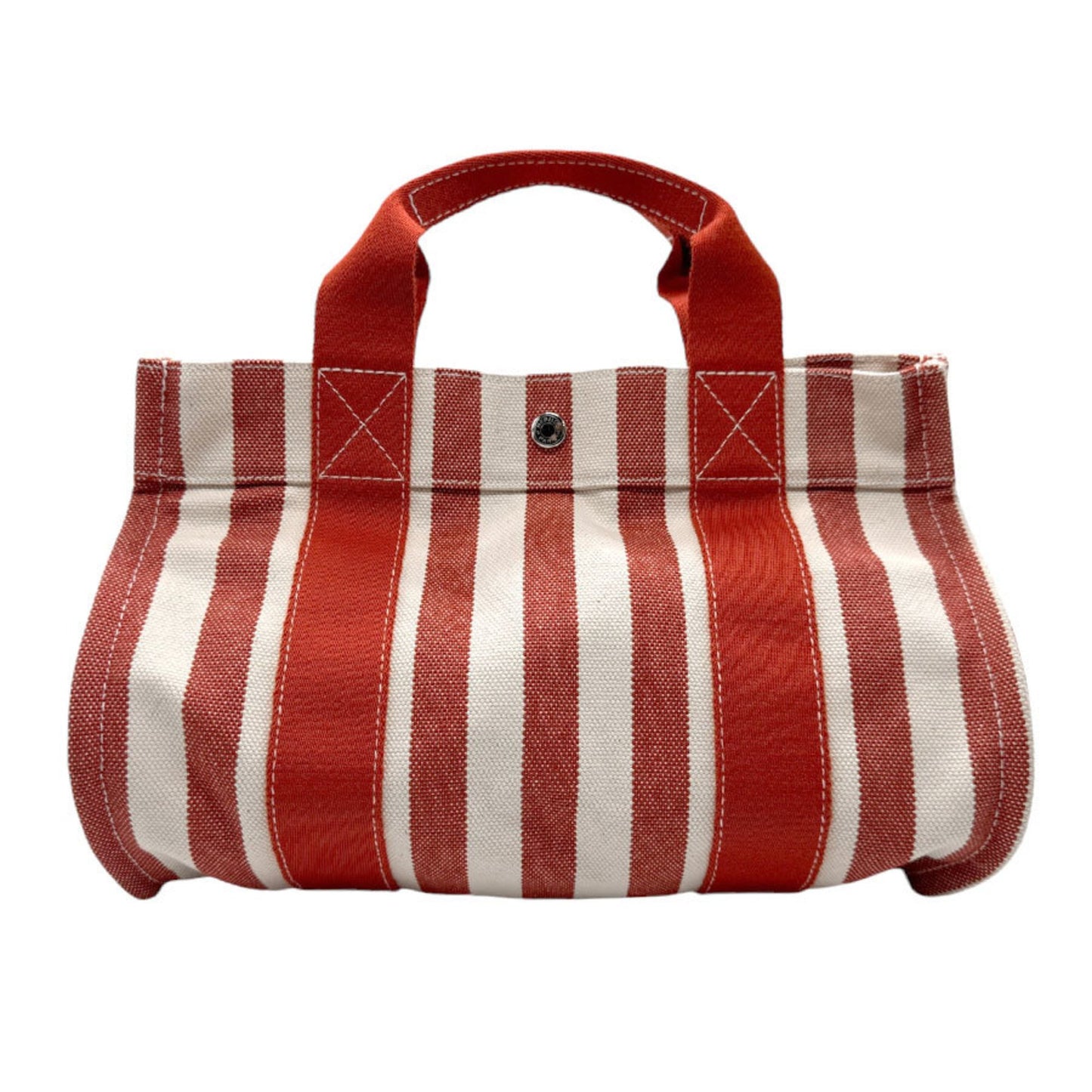 Hermès Red Canvas Cannes