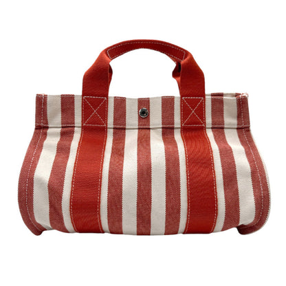 Hermès Red Canvas Cannes
