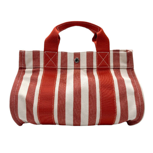 Hermès Red Canvas Cannes