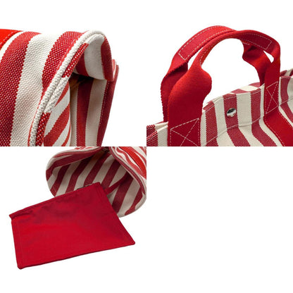 Hermès Red Canvas Cannes