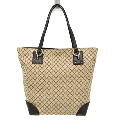 Gucci Brown Canvas Diamante