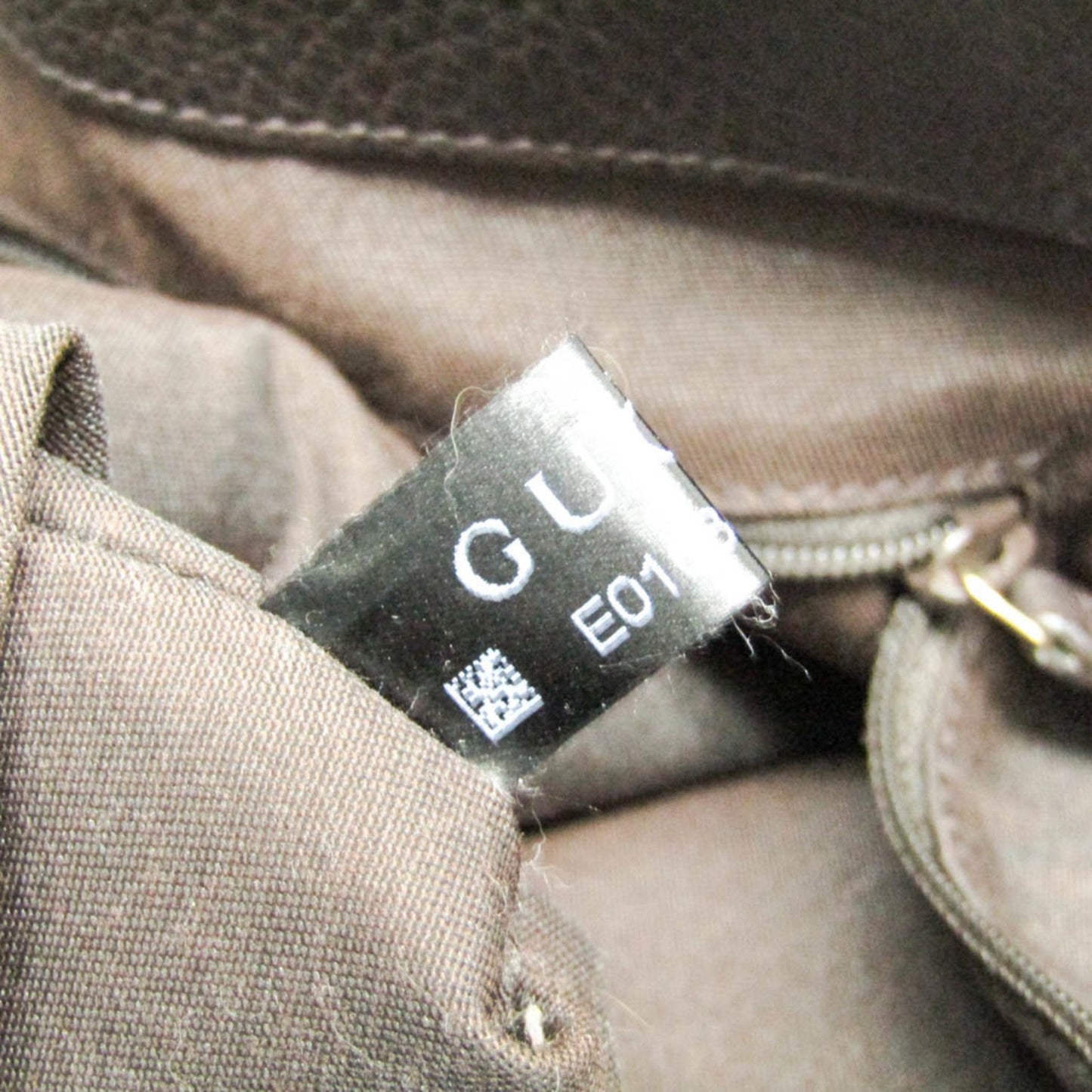 Gucci Brown Canvas Diamante