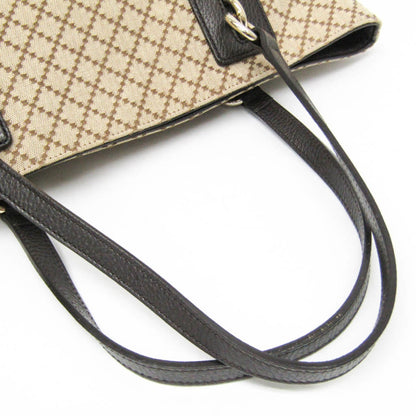 Gucci Brown Canvas Diamante