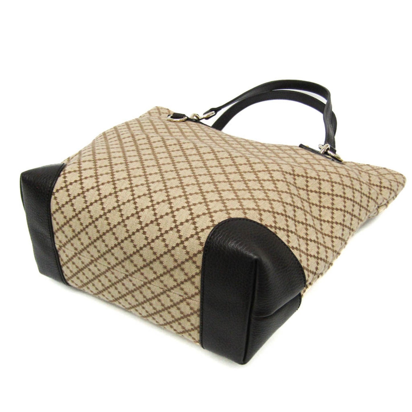 Gucci Brown Canvas Diamante