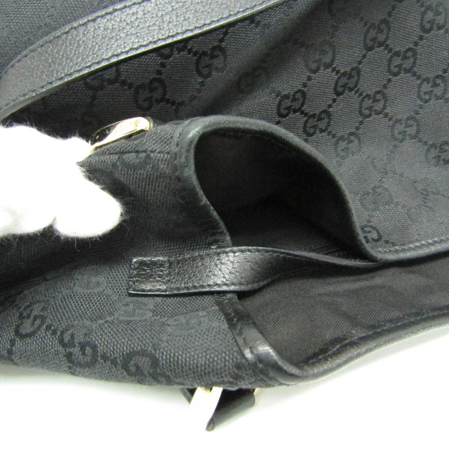 Gucci Black Canvas Tote