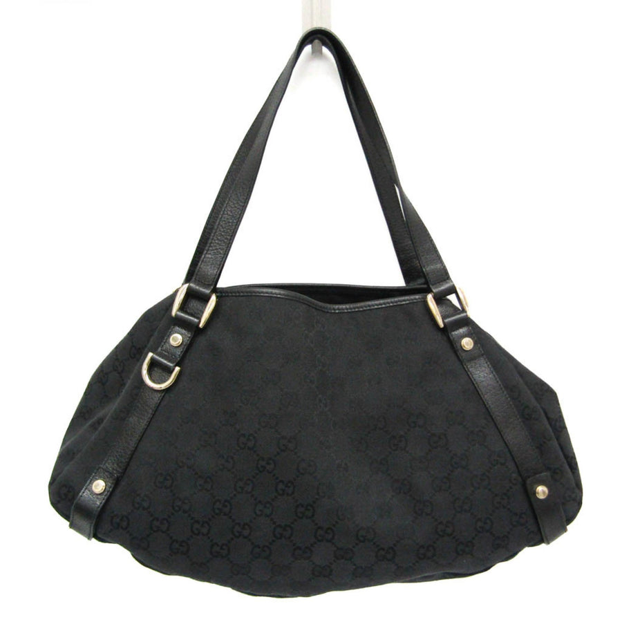 Gucci Black Canvas Tote