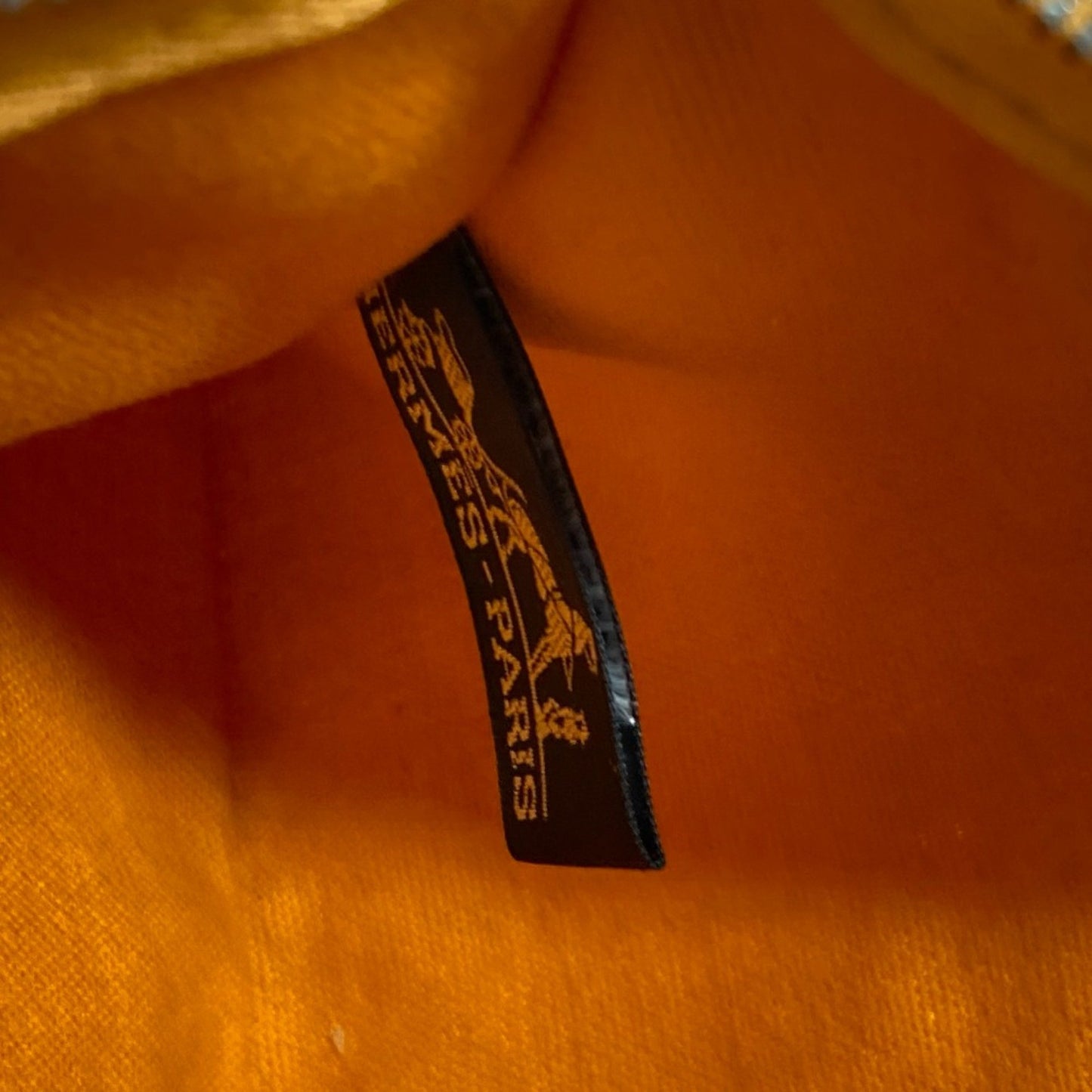 Hermès Orange Canvas Cannes