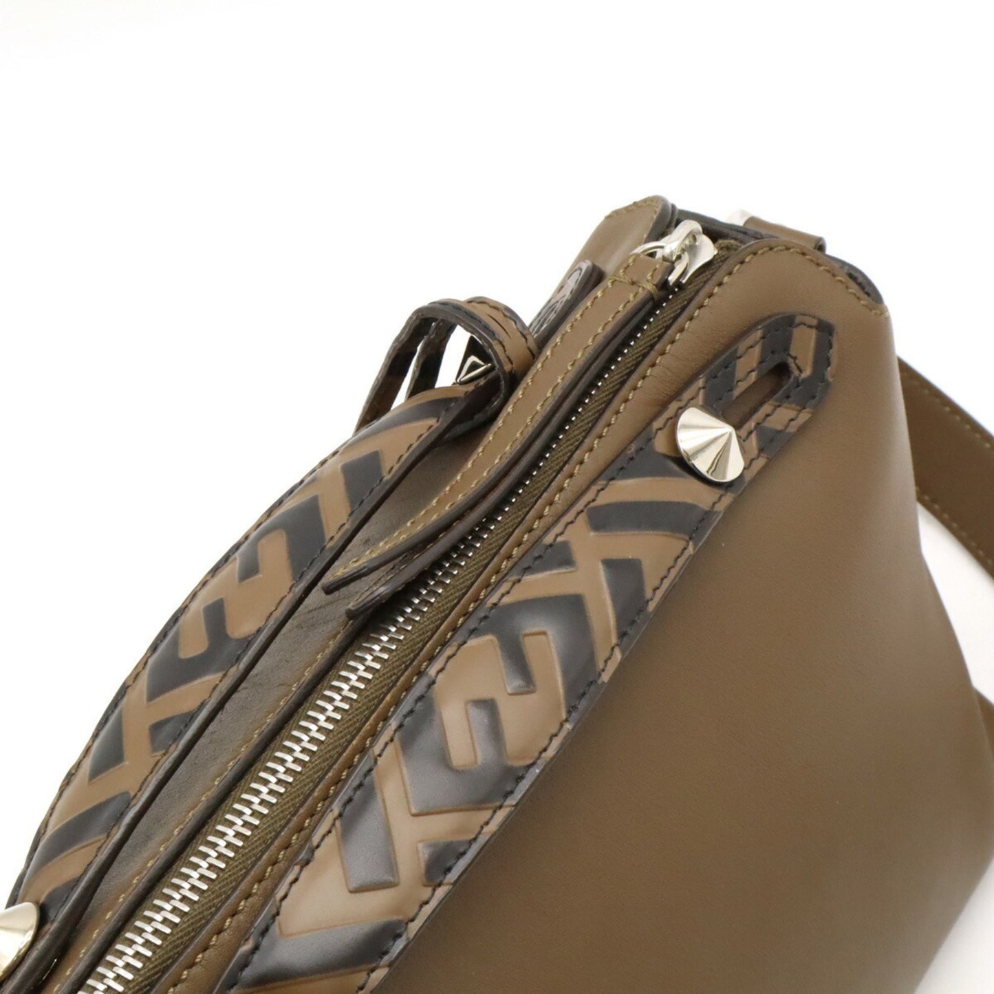 Fendi Brown Leather By The Way Medium