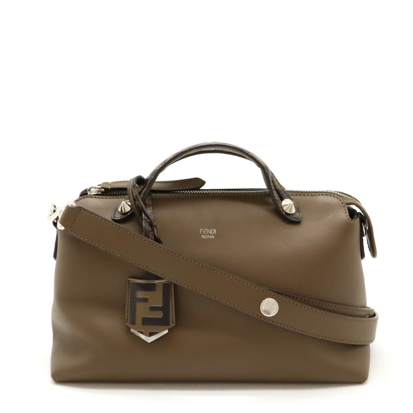 Fendi Brown Leather By The Way Medium