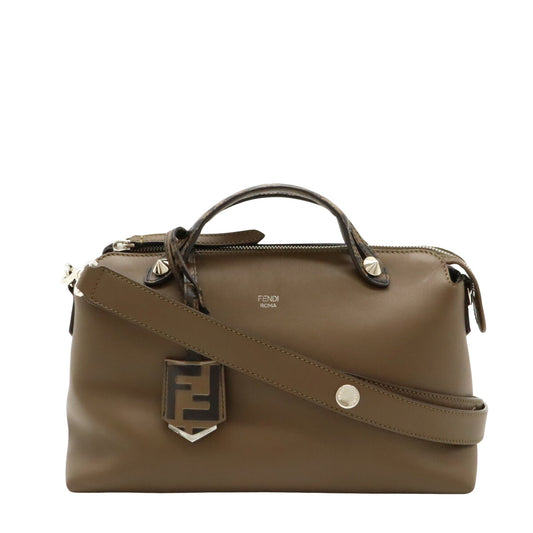 Fendi Brown Leather By The Way Medium