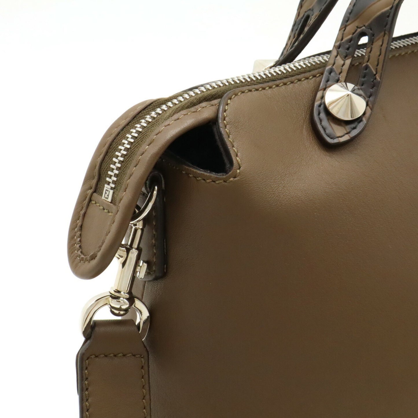 Fendi Brown Leather By The Way Medium