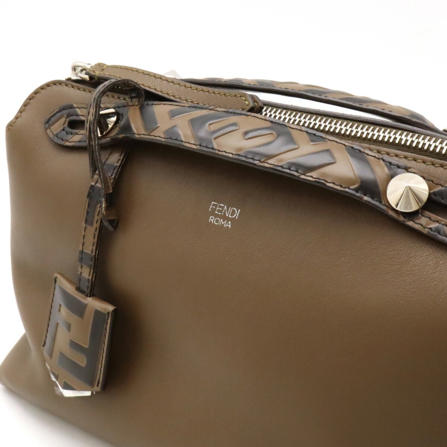 Fendi Brown Leather By The Way Medium