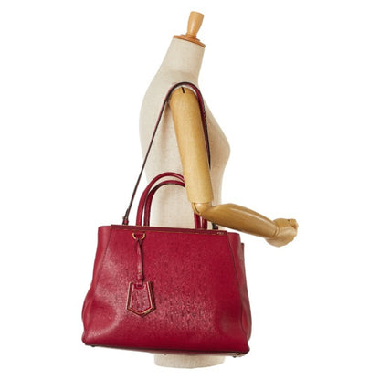 Fendi Red Leather Handbag