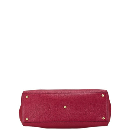 Fendi Red Leather Handbag